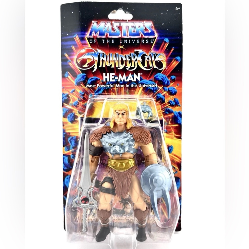 Mattel MOTU Origins ThunderCats He-Man 5.5” Action Figure New Sealed